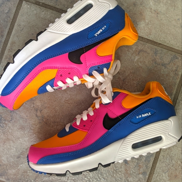 Nike Other - NWOB Air Max 90 GS Multicolor Sneakers